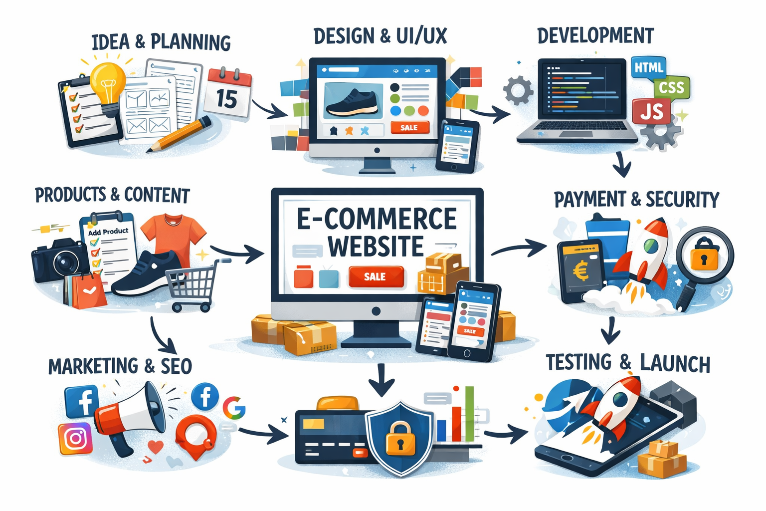 Sviluppo sito e-commerce